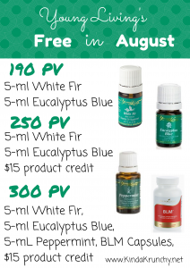 Young Living August Promotion 2014
