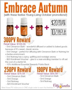 Young Living October 2014 promo